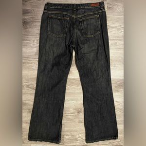 Polo Ralph Lauren Kelly Jeans Size Dark Wash Wide Leg Sz 16